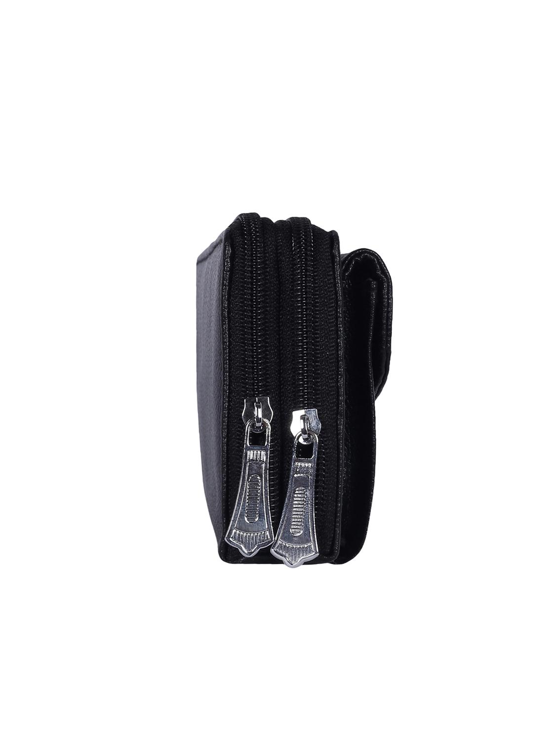 black leatherette (pu) regular clutch - 16319482 - Zoom Image - 4