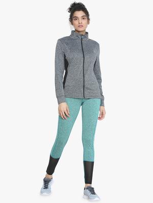 color block stitch detail legging - 16320469 - Standard Image - 4