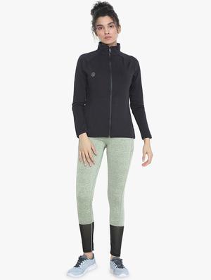color block stitch detail legging - 16320471 - Standard Image - 4