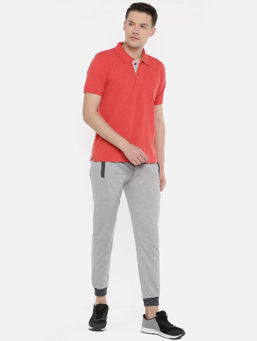 grey solid jogger - 16320886 - Zoom Image - 4