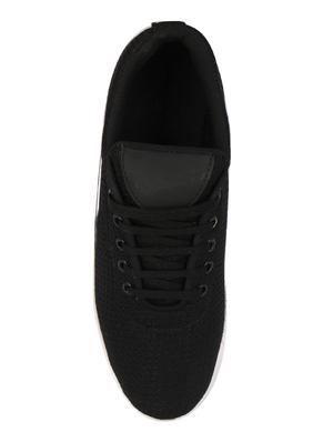 black mesh sport shoes - 16321707 - Standard Image - 4