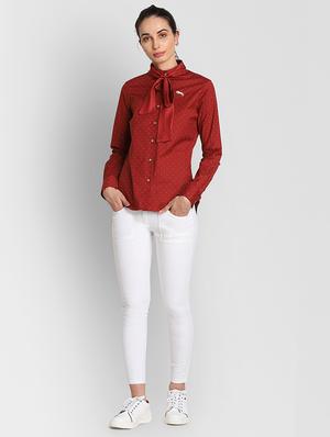 long sleeved polka dot shirt - 16322040 - Standard Image - 4