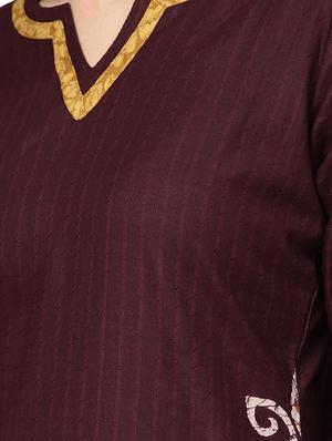 batik printed unstitched suit - 16322181 - Standard Image - 4