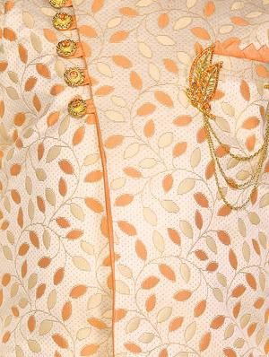 orange cotton kurta set - 16322199 - Standard Image - 4