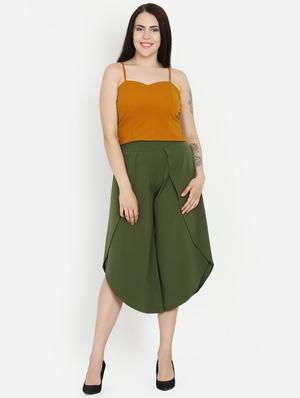 high rise layered culottes - 16323011 - Standard Image - 4