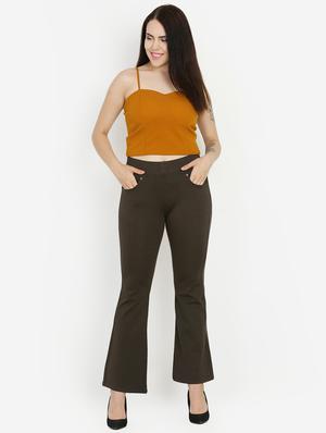 high rise wide leg trouser - 16323018 - Standard Image - 4