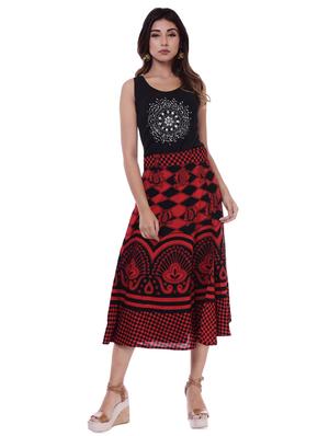 checkered a-line skirt - 16323326 - Standard Image - 4