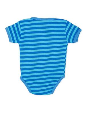 set of 3 blue cotton onesies - 16323473 - Standard Image - 7