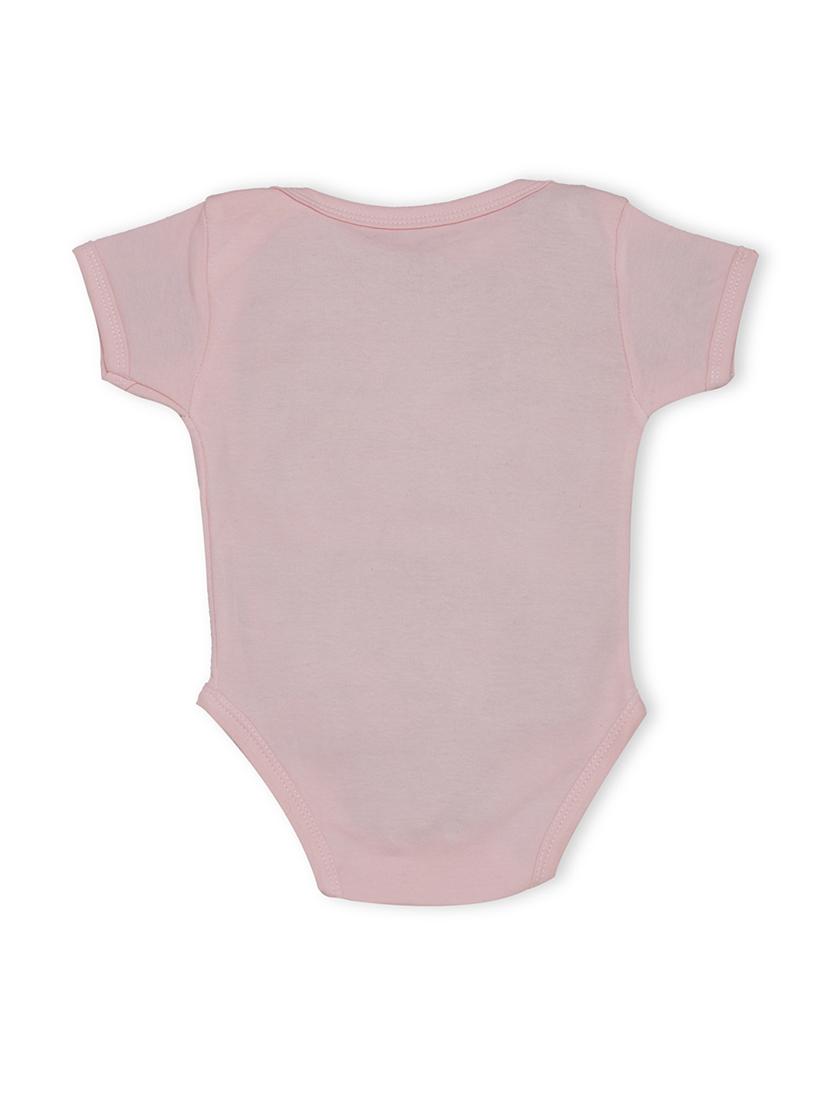 set of 3 pink cotton onesies - 16323500 - Zoom Image - 7