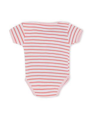 set of 3 pink cotton onesies - 16323515 - Standard Image - 7