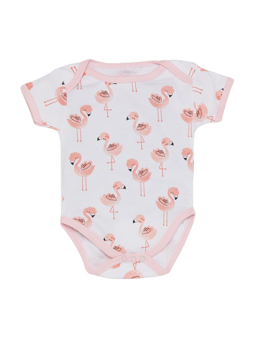 set of 3 pink cotton onesies - 16323515 - Zoom Image - 4
