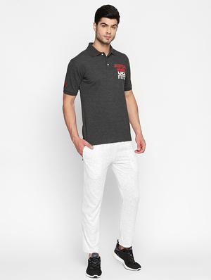 grey typographic polo tshirt - 16325103 - Standard Image - 4