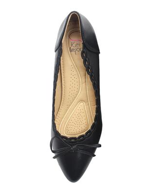 black slip on pumps - 16325171 - Standard Image - 4
