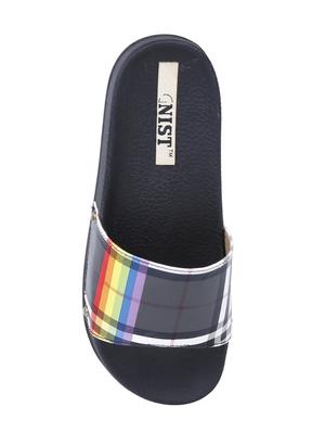 black slip on slides - 16325535 - Standard Image - 4