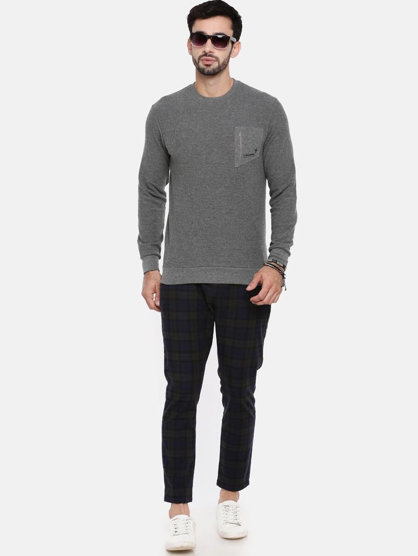multicolored checkered chinos - 16325719 - Zoom Image - 4