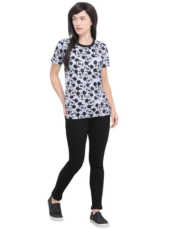 mickey mouse print t-shirt - 16326165 - Zoom Image - 4