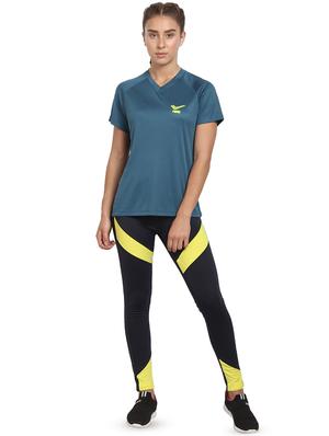 color block stitch detail legging - 16326388 - Standard Image - 4