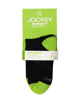 black cotton ankle length sock - 16326792 - Standard Image - 4