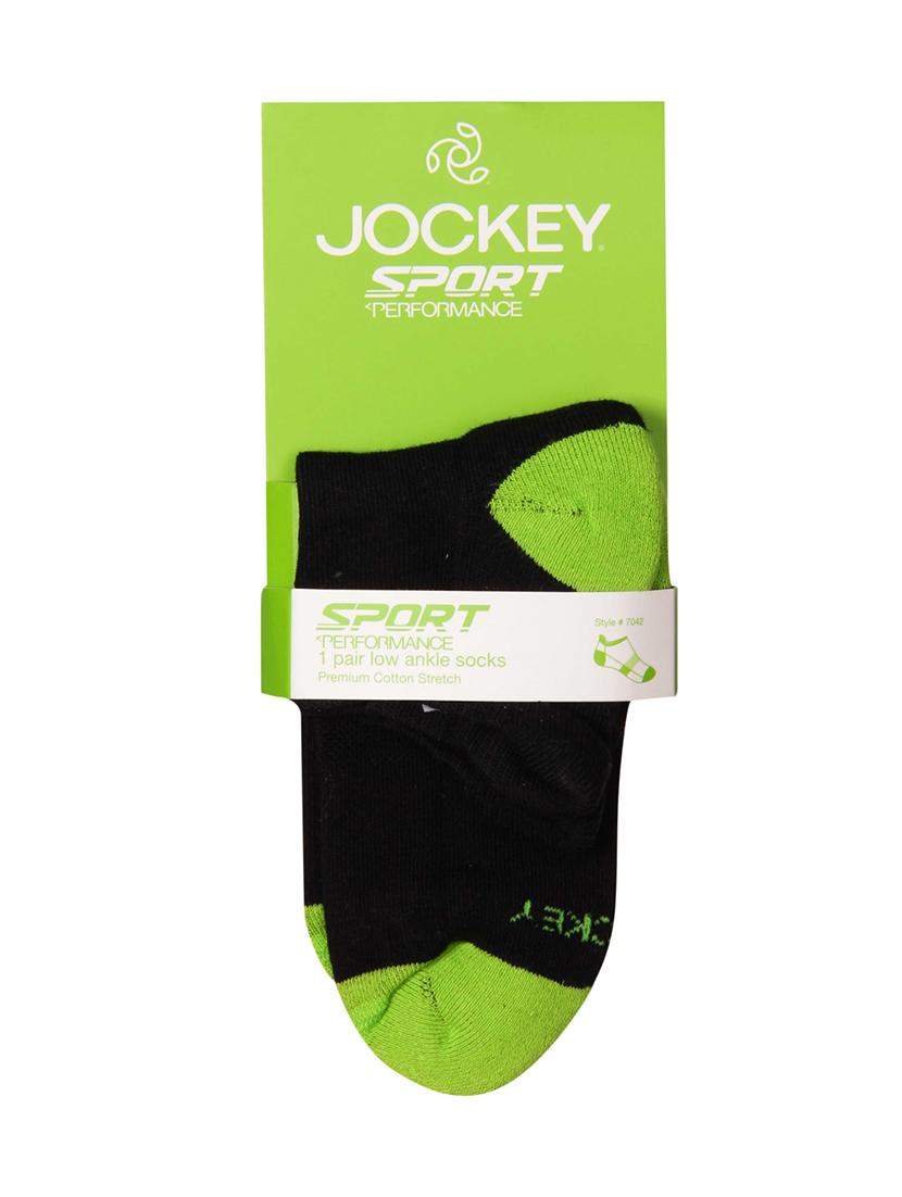 black cotton ankle length sock - 16326792 - Zoom Image - 4