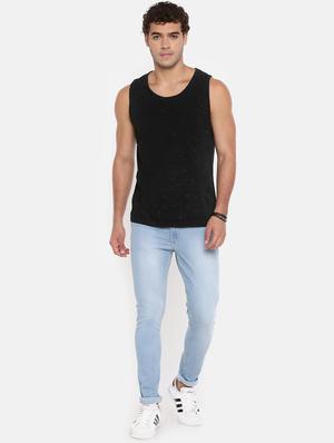 black solid vest - 16327790 - Standard Image - 4