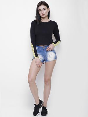 criss-cross detail solid top - 16328451 - Standard Image - 4