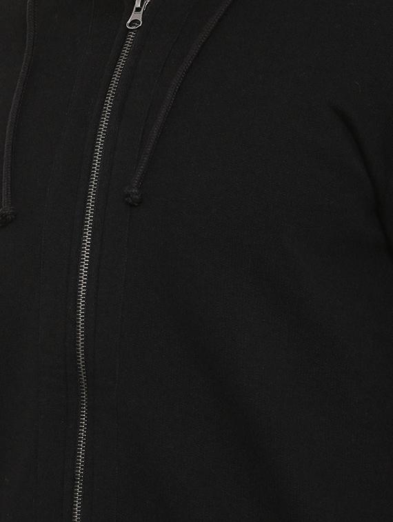 black solid sweatshirt - 16329650 - Zoom Image - 4