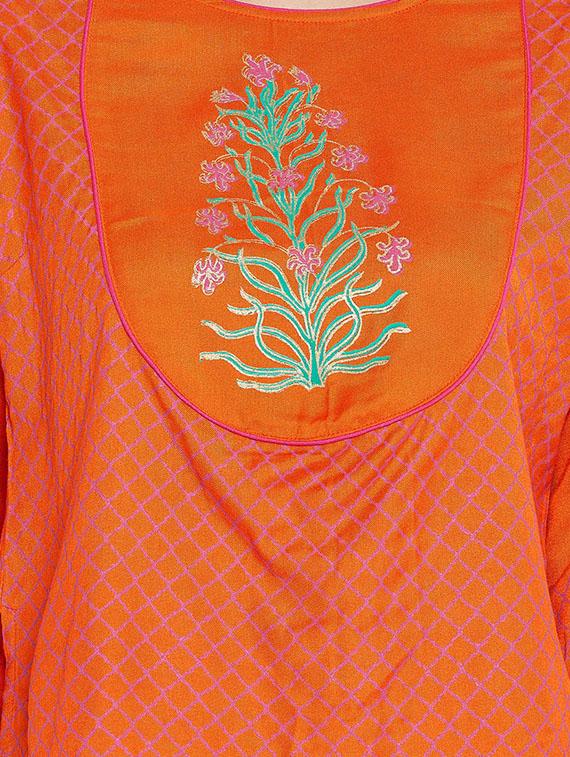block printed skirt top set - 16330710 - Zoom Image - 4