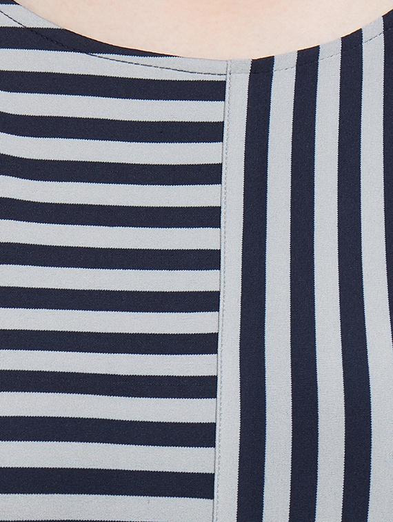 sleeveless striped sheath dress - 16332191 - Zoom Image - 4