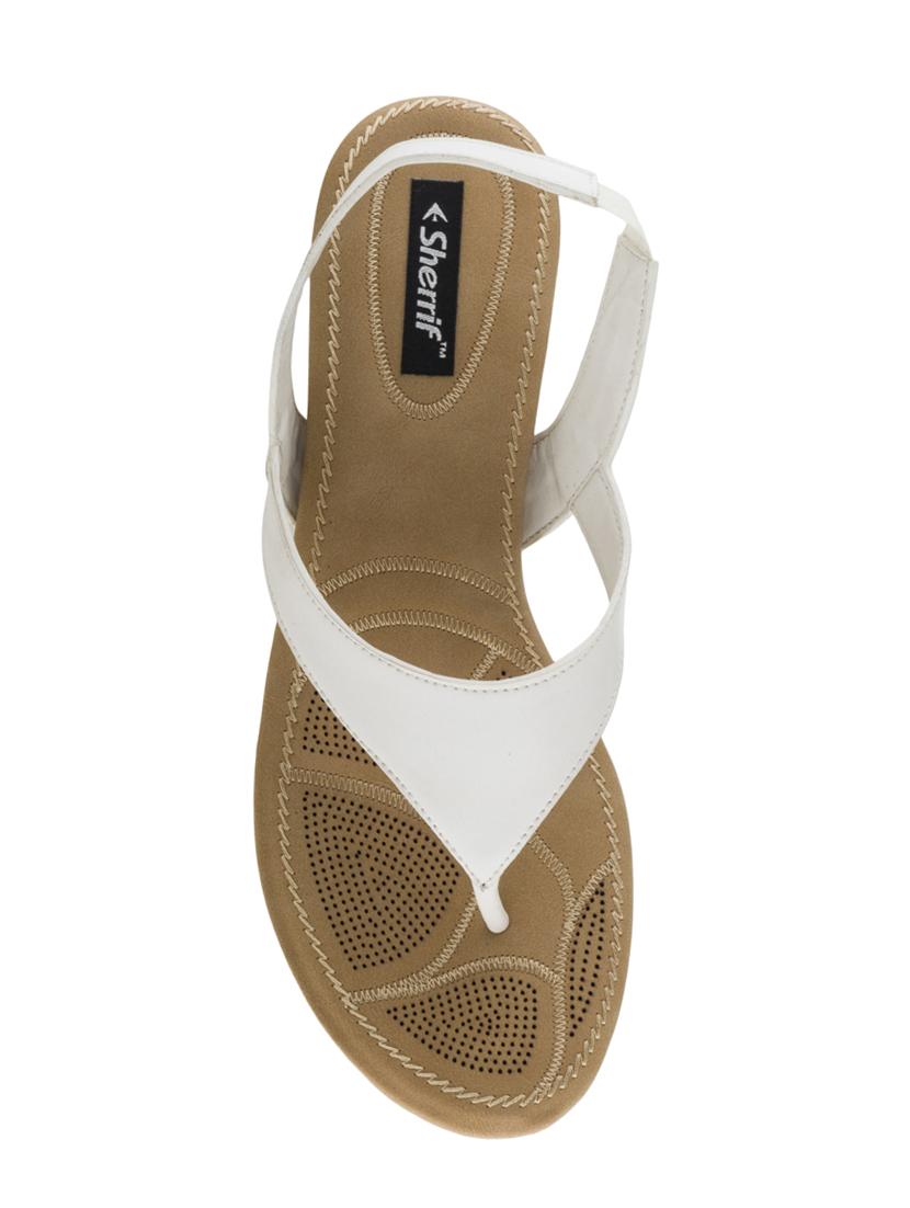 white back strap wedges - 16332568 - Zoom Image - 4