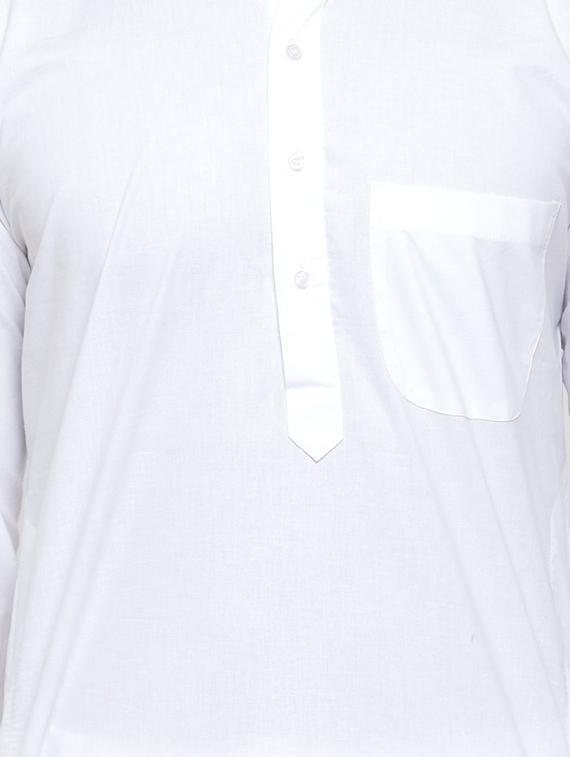 white solid ethnic wear set - 16332648 - Zoom Image - 4
