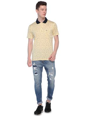 yellow all over print tshirt - 16333767 - Standard Image - 4