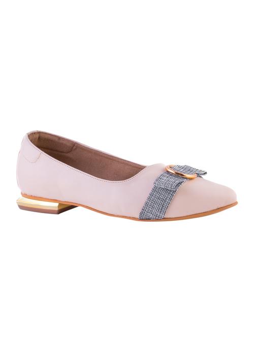 nude slip on ballerinas - 16333886 - Standard Image - 1