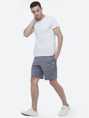 grey striped shorts - 16334707 - Standard Image - 4