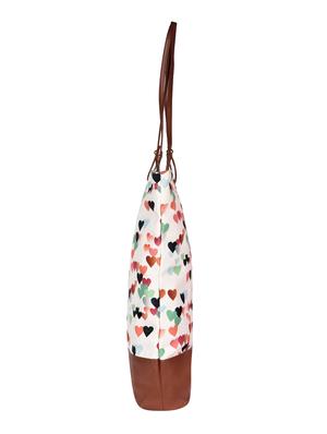 white canvas regular tote - 16338203 - Standard Image - 4