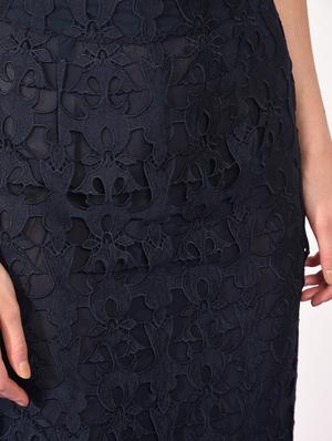 high rise laced pencil skirt - 16340912 - Standard Image - 4