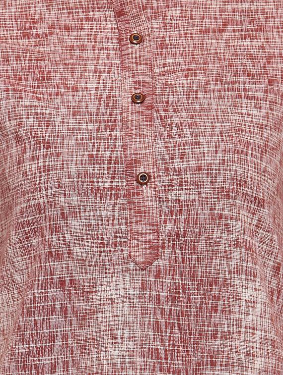 solid asymmetric kurta - 16345824 - Zoom Image - 4