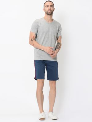 blue side striped bermuda - 16348151 - Standard Image - 4