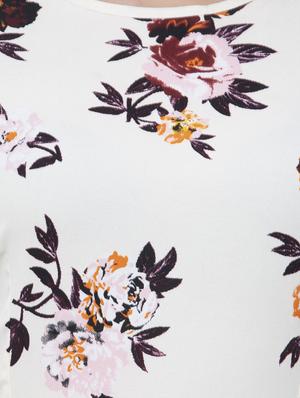 pleat detail floral maxi dress - 16349343 - Standard Image - 4