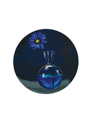 Studio Shubham wooden Floral pot wall plates for hanging(Set of 3) - 16351081 - Standard Image - 4