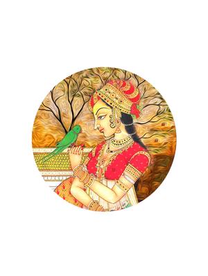 studio shubham wooden vintage quian wall plates for hanging(set of 3) - 16351096 - Standard Image - 4