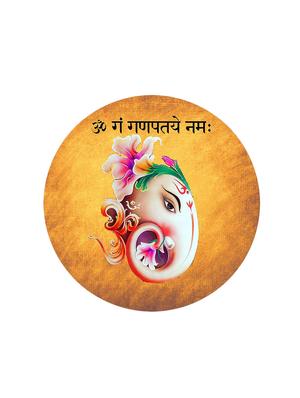Studio Shubham wooden Lord ganesha wall plates for hanging(Set of 3) - 16351110 - Standard Image - 4