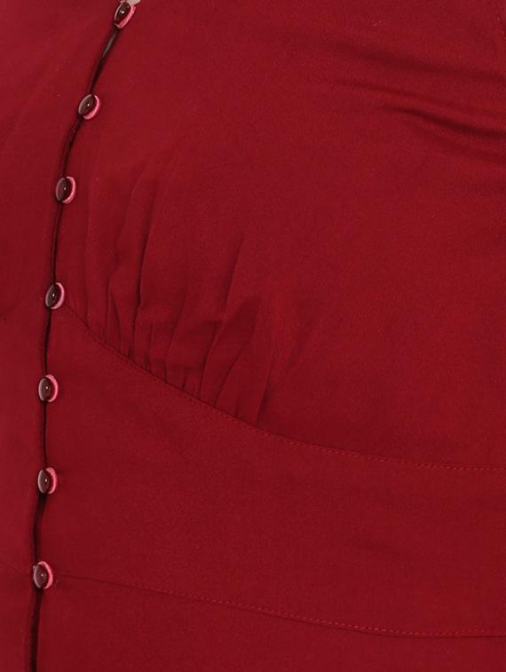 button up a-line dress - 16353690 - Zoom Image - 4