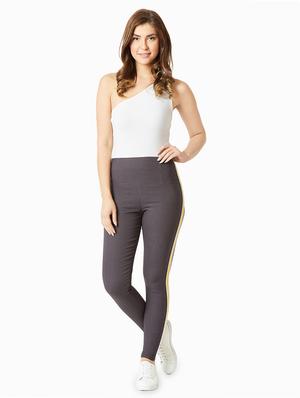 side tape high rise jeggings - 16354386 - Standard Image - 4
