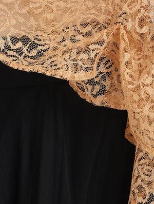 bell sleeves solid lehenga - 16358786 - Standard Image - 4