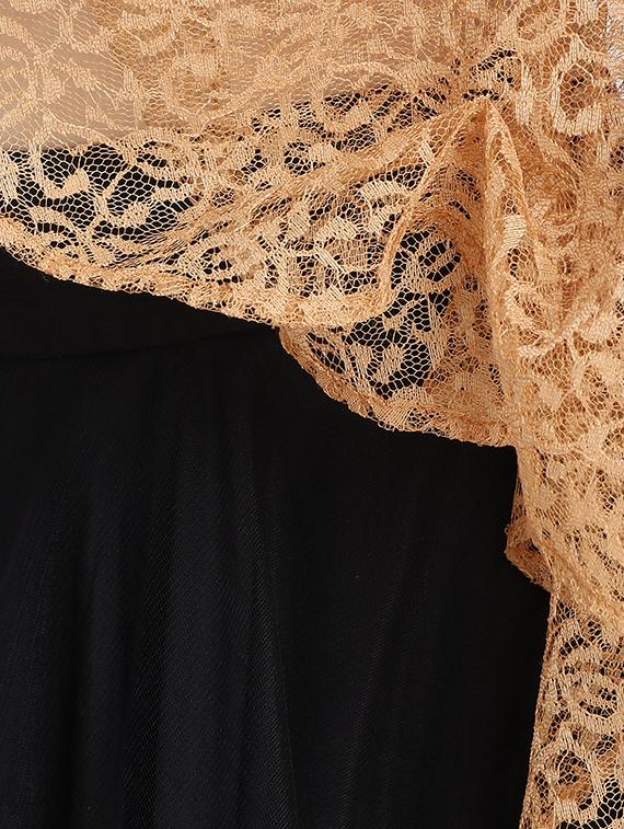 bell sleeves solid lehenga - 16358786 - Zoom Image - 4