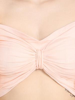 solid pastel lehenga - 16358792 - Standard Image - 4