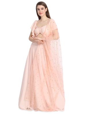 ruffle a-line lehenga - 16358817 - Standard Image - 4