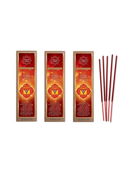 tatva yog natural success premium quality long lasting incense sticks for daily pooja|home (pack of 3 | 30 sticks in each pack) - 16364394 - Standard Image - 1