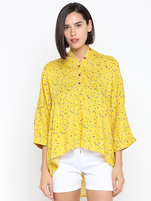 button detail asymmetric top - 16370363 - Very Small Image - 1