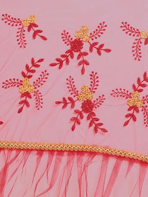 ruffle fusion saree with blouse - 16374804 - Standard Image - 4